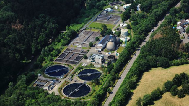 Kläranlage Kohlfurth (Foto: Peter Sondermann, 2020) Kläranlage Kohlfurth (Foto: Peter Sondermann, 2020)